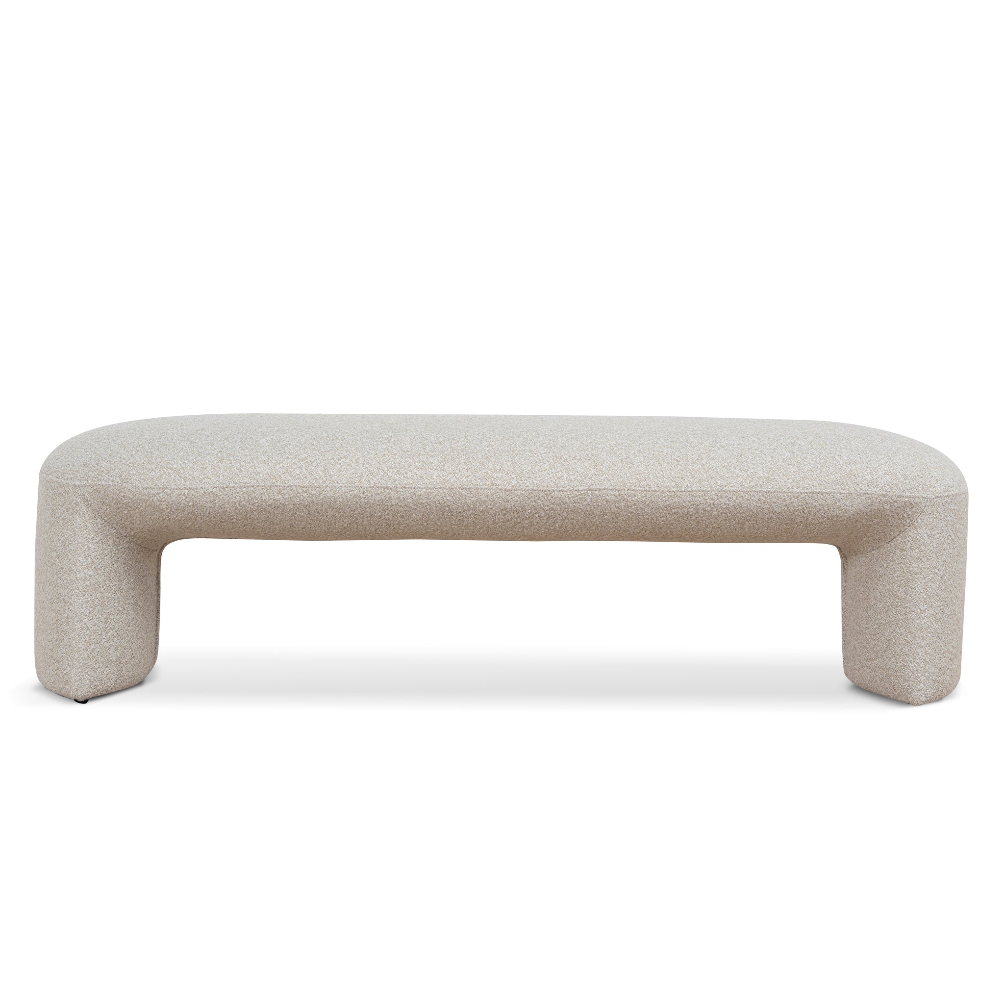 Everet 1.5m Long Ottoman Bench - Cream Beige Ottoman Yay Sofa-Core