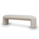 Everet 1.5m Long Ottoman Bench - Cream Beige Ottoman Yay Sofa-Core
