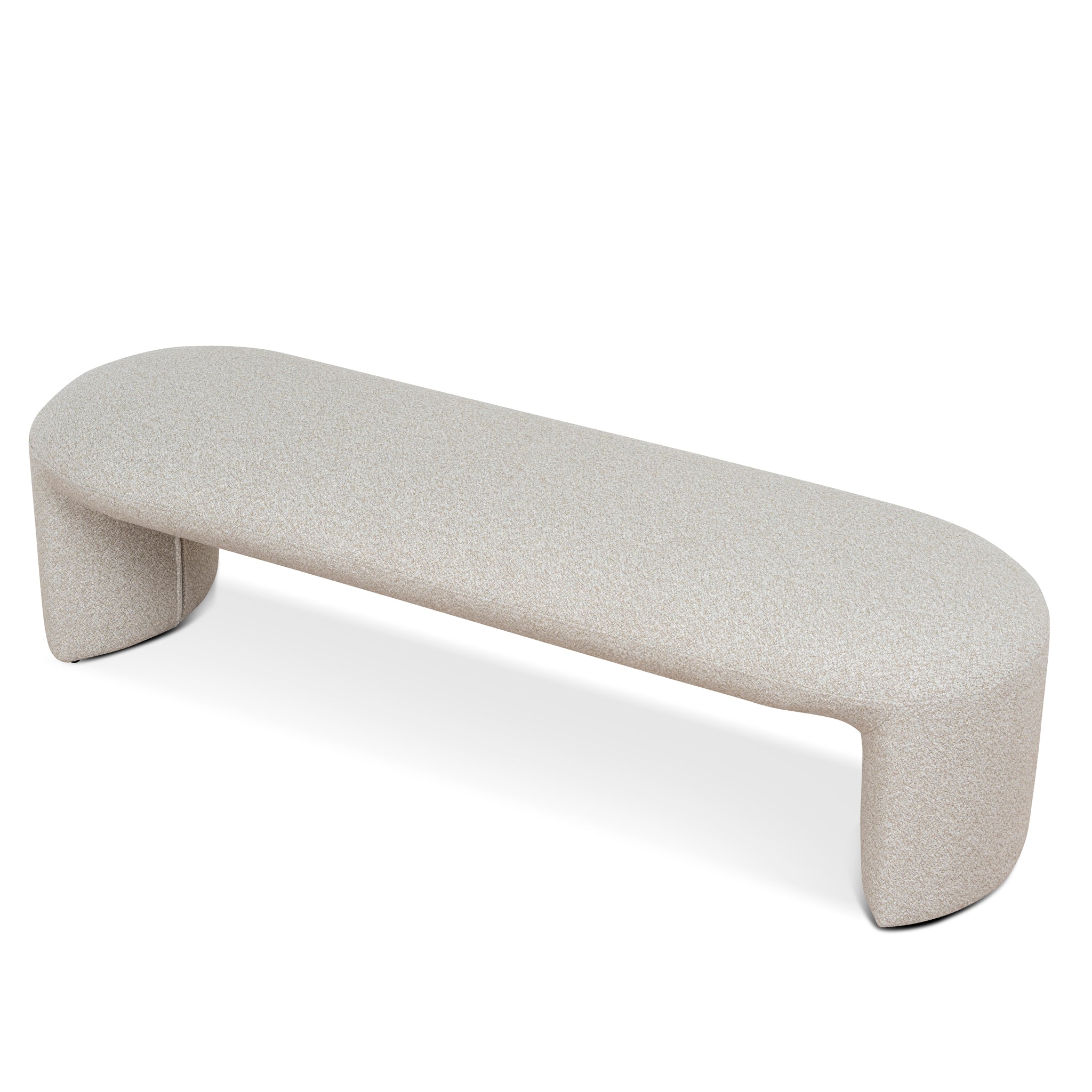 Everet 1.5m Long Ottoman Bench - Cream Beige Ottoman Yay Sofa-Core