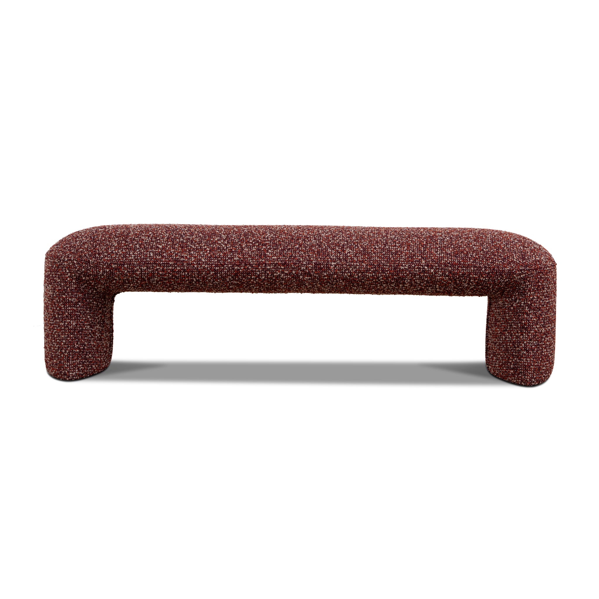 Everet 1.5m Long Ottoman Bench - Autumn Red Ottoman Yay Sofa-Core