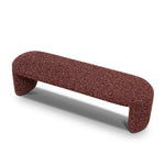 Everet 1.5m Long Ottoman Bench - Autumn Red Ottoman Yay Sofa-Core