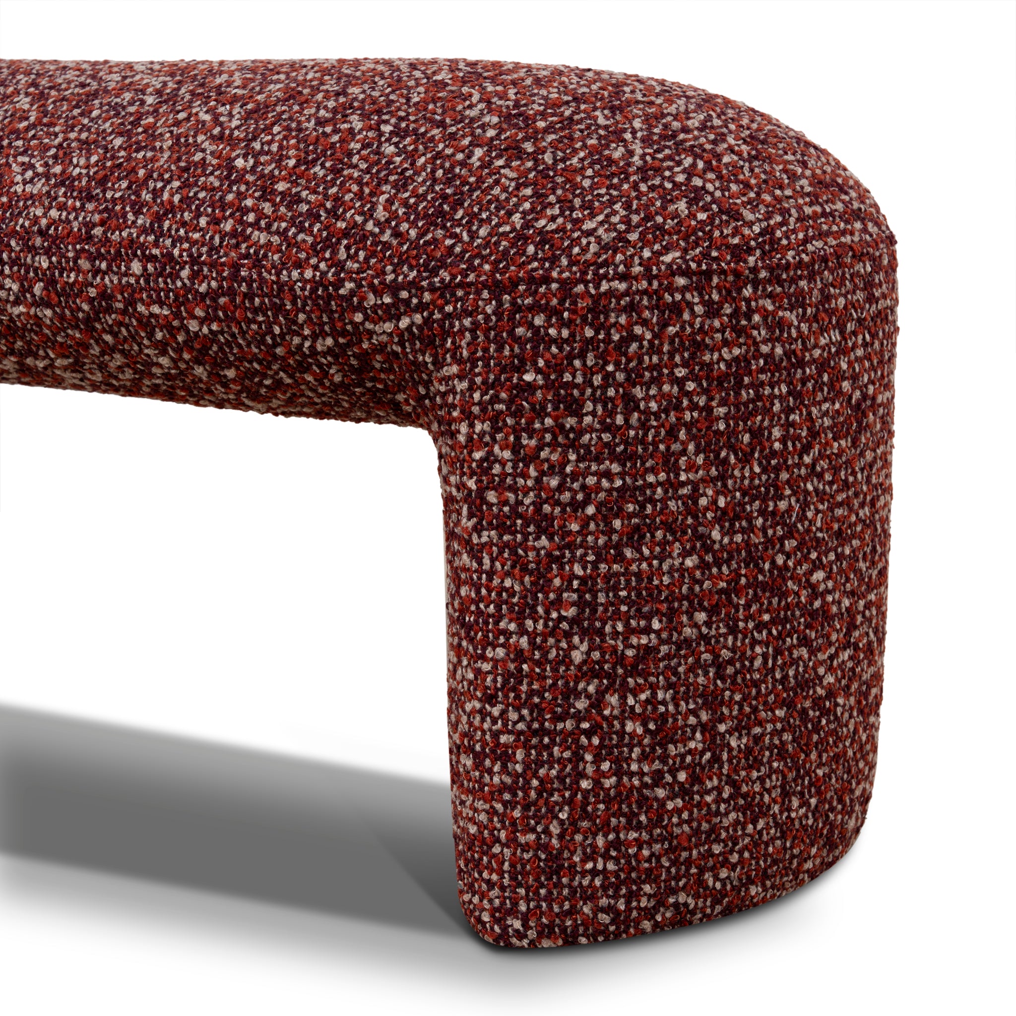 Everet 1.5m Long Ottoman Bench - Autumn Red Ottoman Yay Sofa-Core