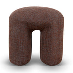 Everet Round Ottoman - Moss Brown Ottoman Yay Sofa-Core