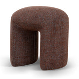 Everet Round Ottoman - Moss Brown Ottoman Yay Sofa-Core