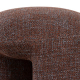 Everet Round Ottoman - Moss Brown Ottoman Yay Sofa-Core