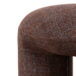 Everet Round Ottoman - Moss Brown Ottoman Yay Sofa-Core