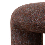 Everet Round Ottoman - Moss Brown Ottoman Yay Sofa-Core