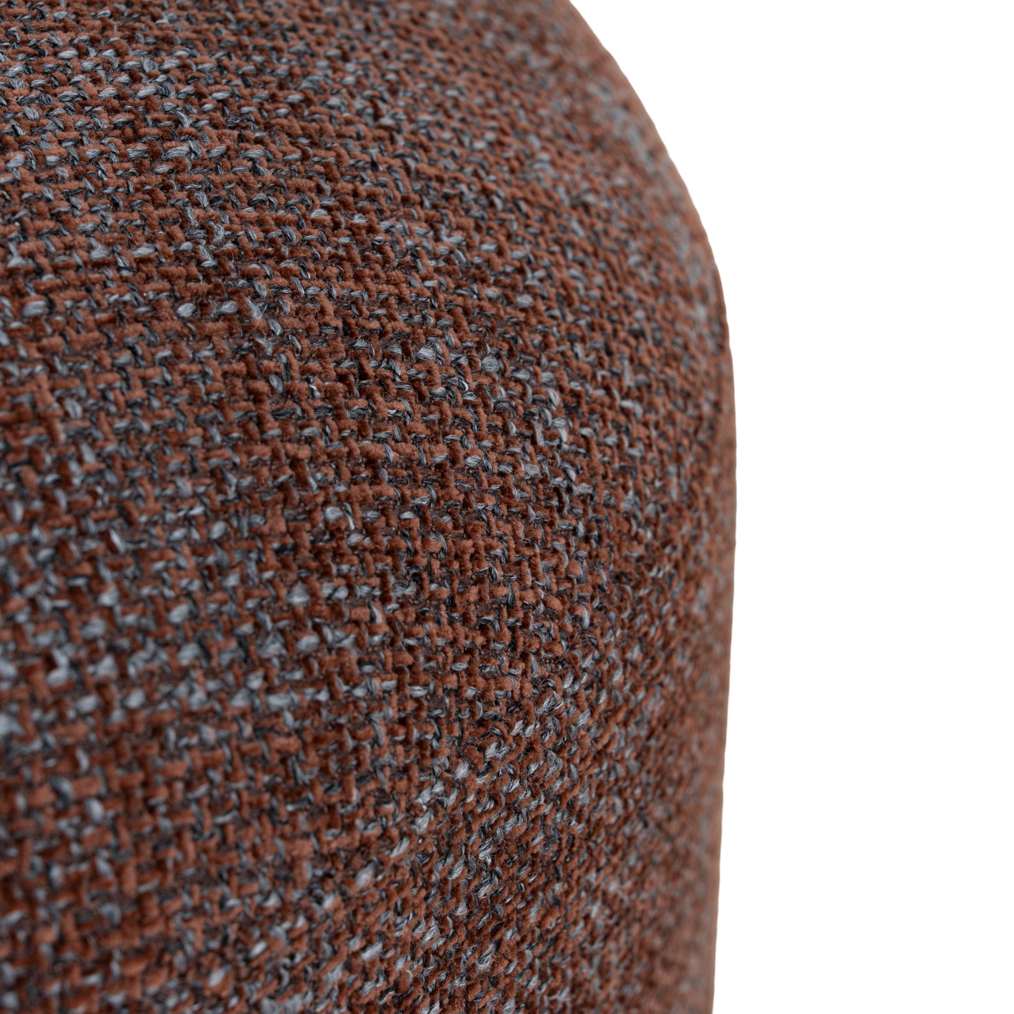 Everet Round Ottoman - Moss Brown Ottoman Yay Sofa-Core