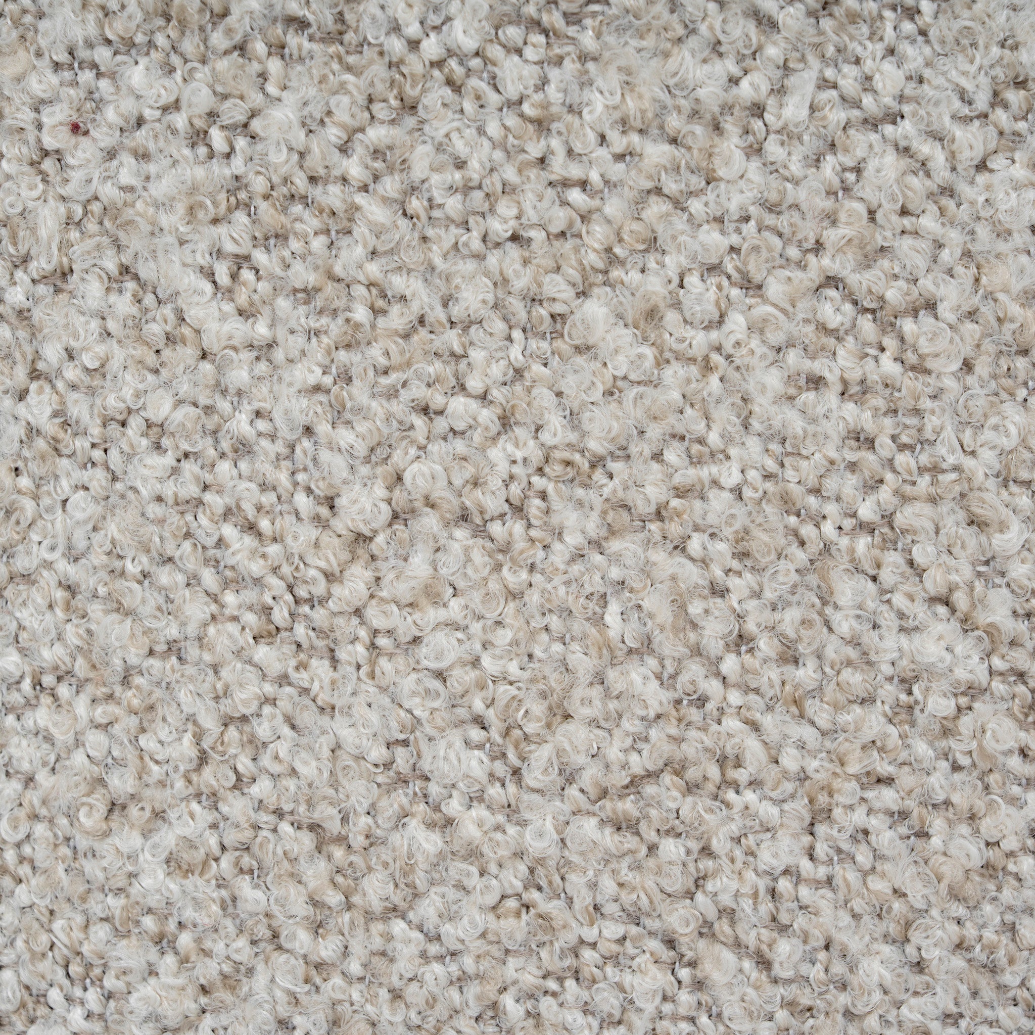 Everet Round Ottoman - Cream Beige Ottoman Yay Sofa-Core