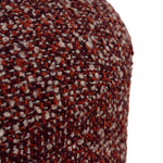Everet Round Ottoman - Autumn Red Ottoman Yay Sofa-Core
