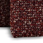 Everet Round Ottoman - Autumn Red Ottoman Yay Sofa-Core