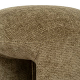 Everet Round Ottoman - Lila Olive Ottoman Yay Sofa-Core