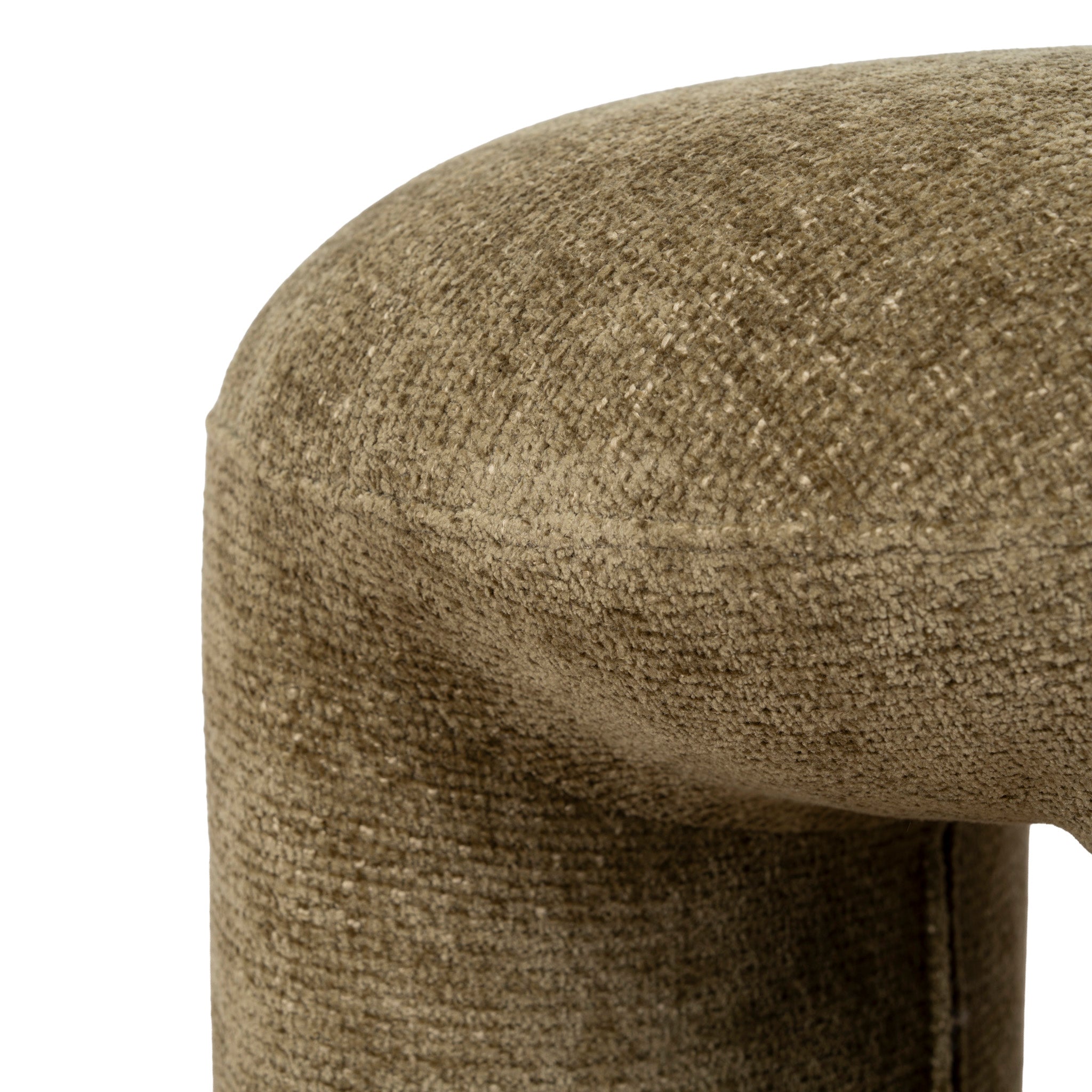 Everet Round Ottoman - Lila Olive Ottoman Yay Sofa-Core