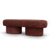 Kopitar 1.5m Long Ottoman Bench - Lila Burgundy Ottoman Yay Sofa-Core