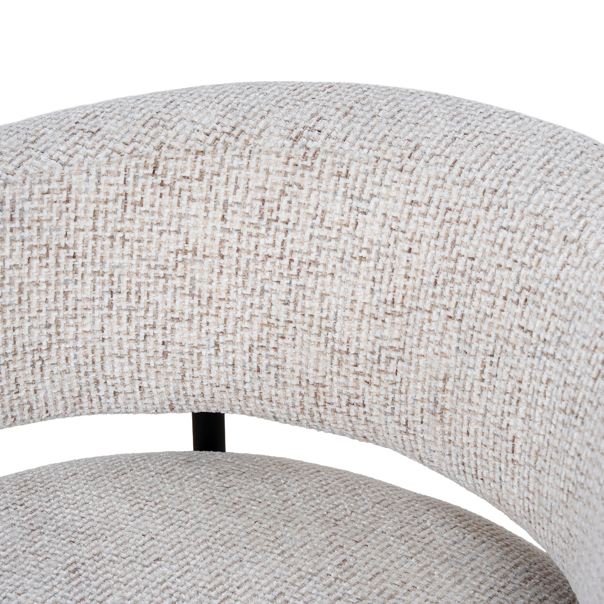 Niva Armchair - Honeycomb White Armchair IGGY-Core