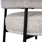 Niva Armchair - Honeycomb White Armchair IGGY-Core