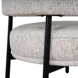 Niva Armchair - Honeycomb White Armchair IGGY-Core