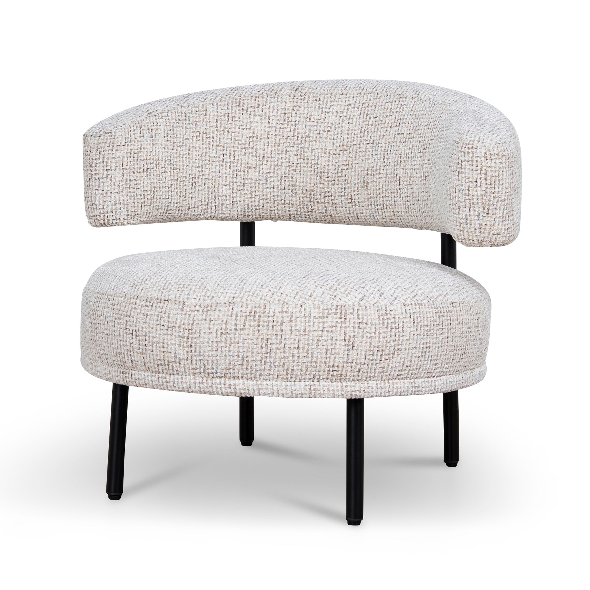 Niva Armchair - Honeycomb White Armchair IGGY-Core