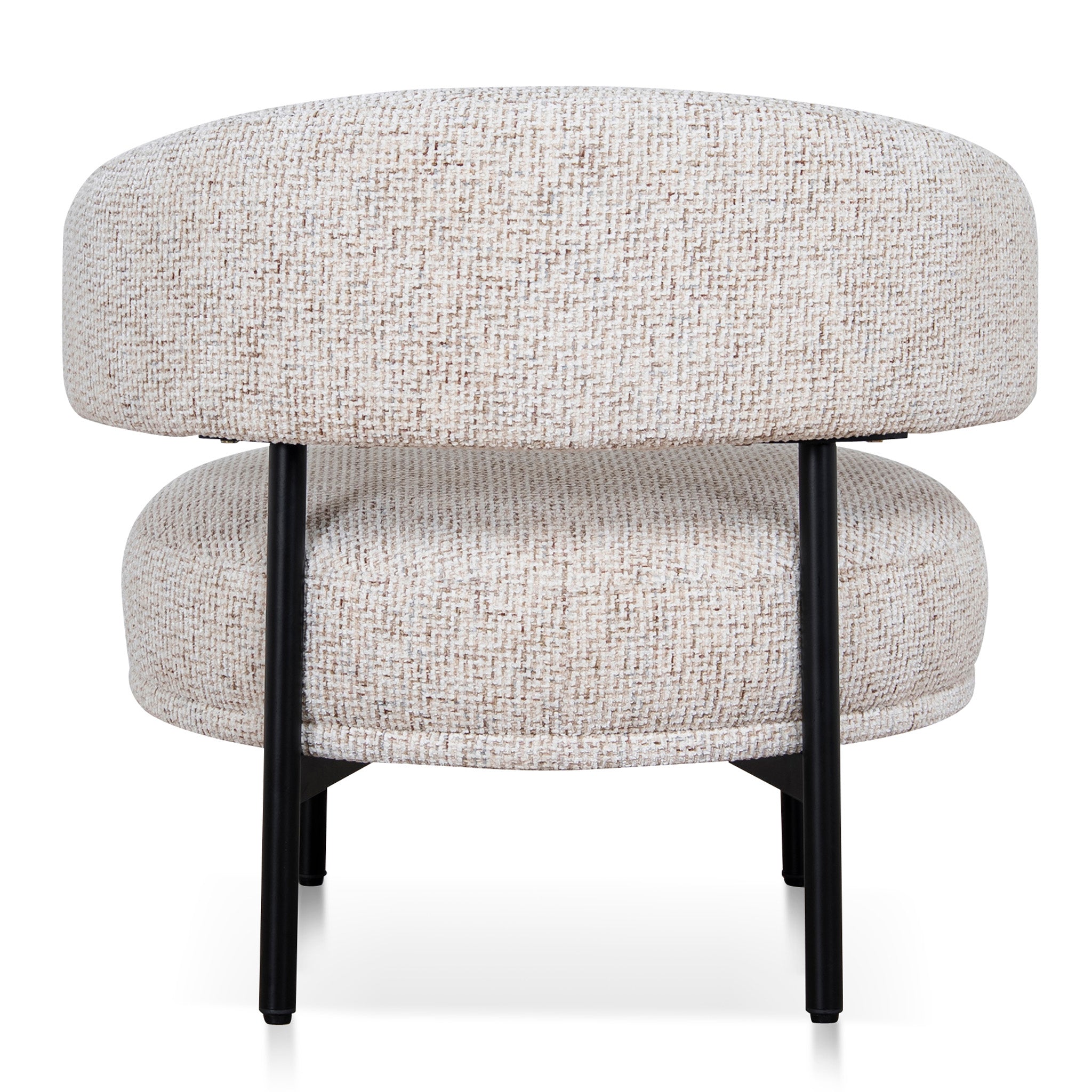 Niva Armchair - Honeycomb White Armchair IGGY-Core