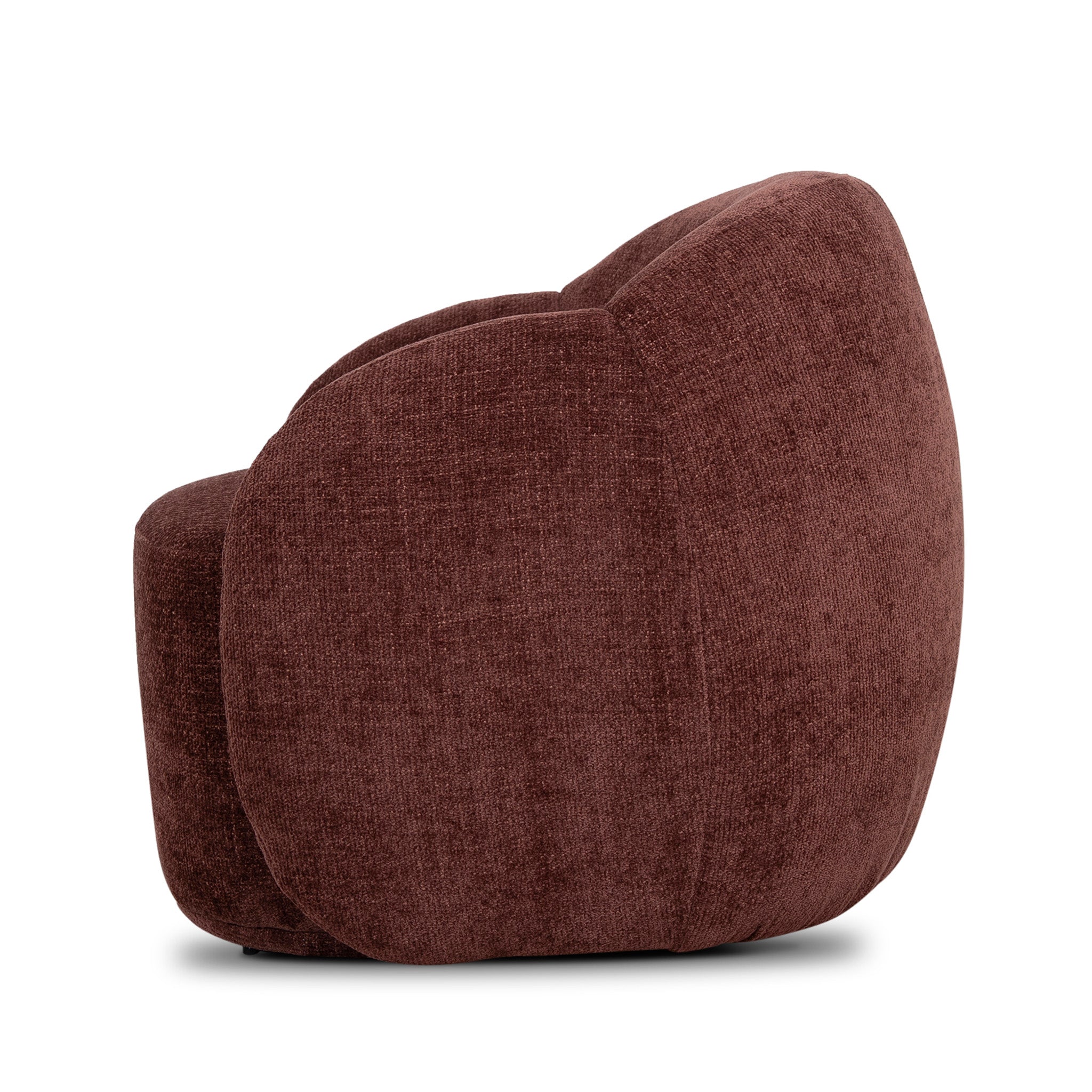 Haldor Armchair - Lila Burgundy Armchair Cino-Core