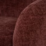 Haldor Armchair - Lila Burgundy Armchair Cino-Core