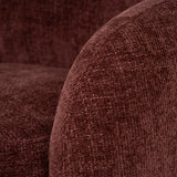 Haldor Armchair - Lila Burgundy Armchair Cino-Core