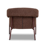 Lunaro Dark Red Armchair - Verona Tawn Armchair Cino-Core