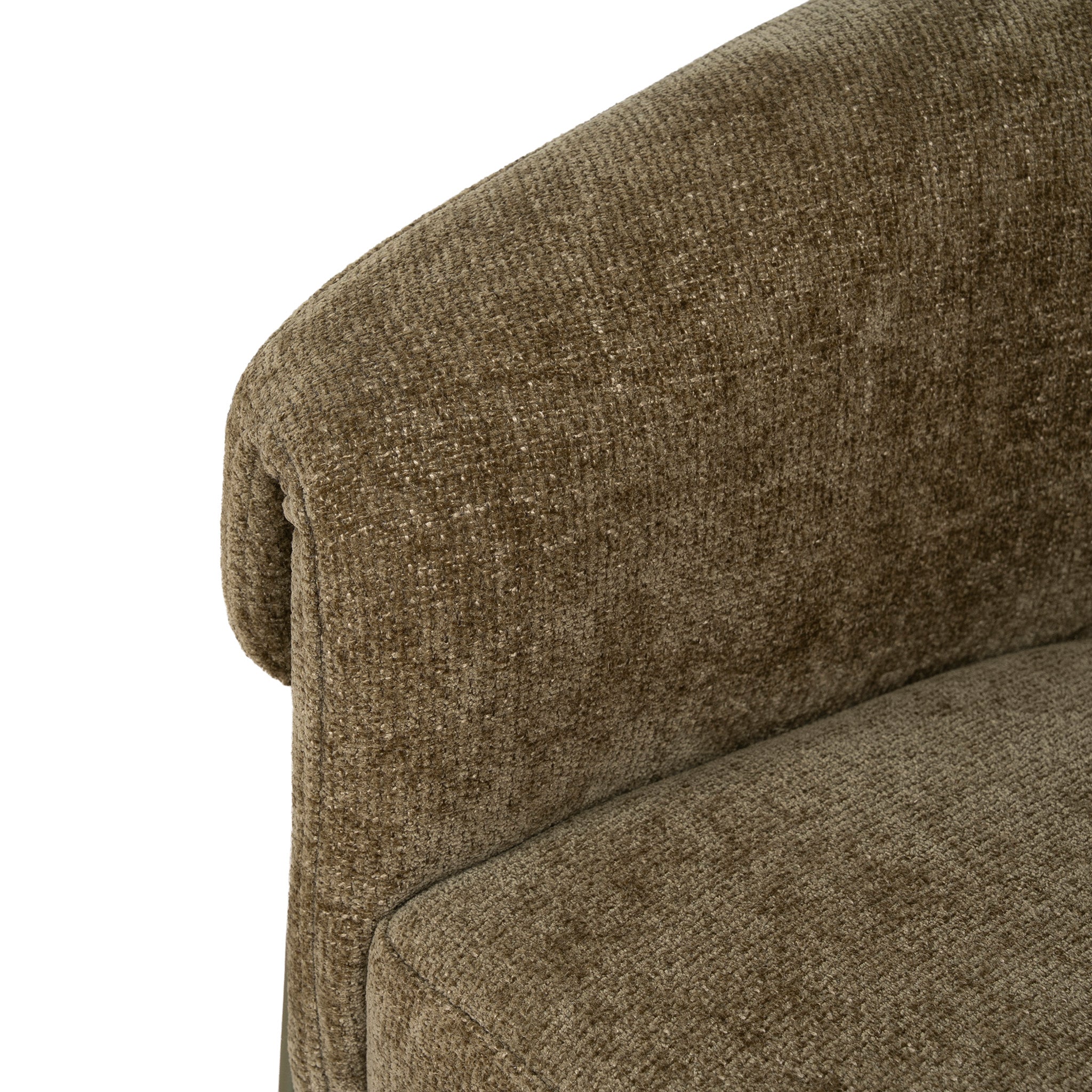 Lunaro Green Armchair - Lila Olive Armchair Cino-Core