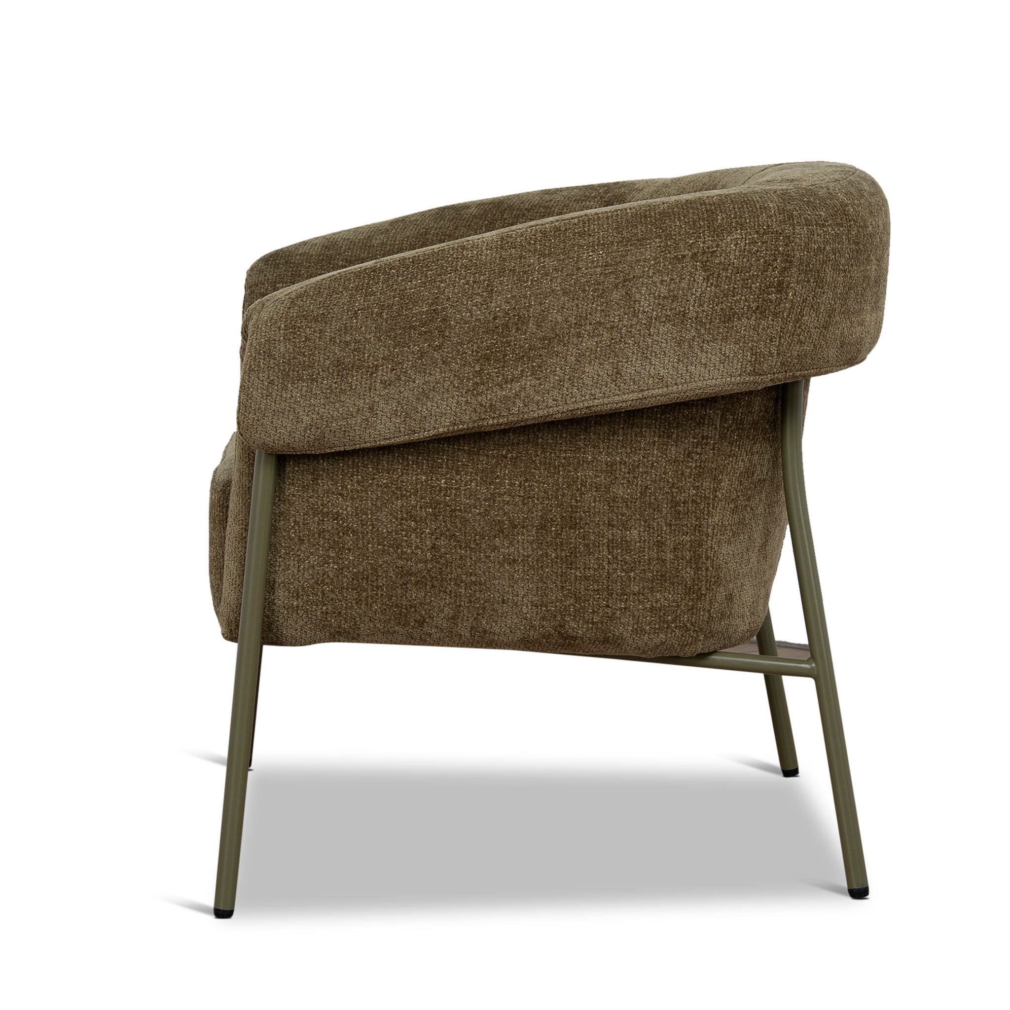 Lunaro Green Armchair - Lila Olive Armchair Cino-Core