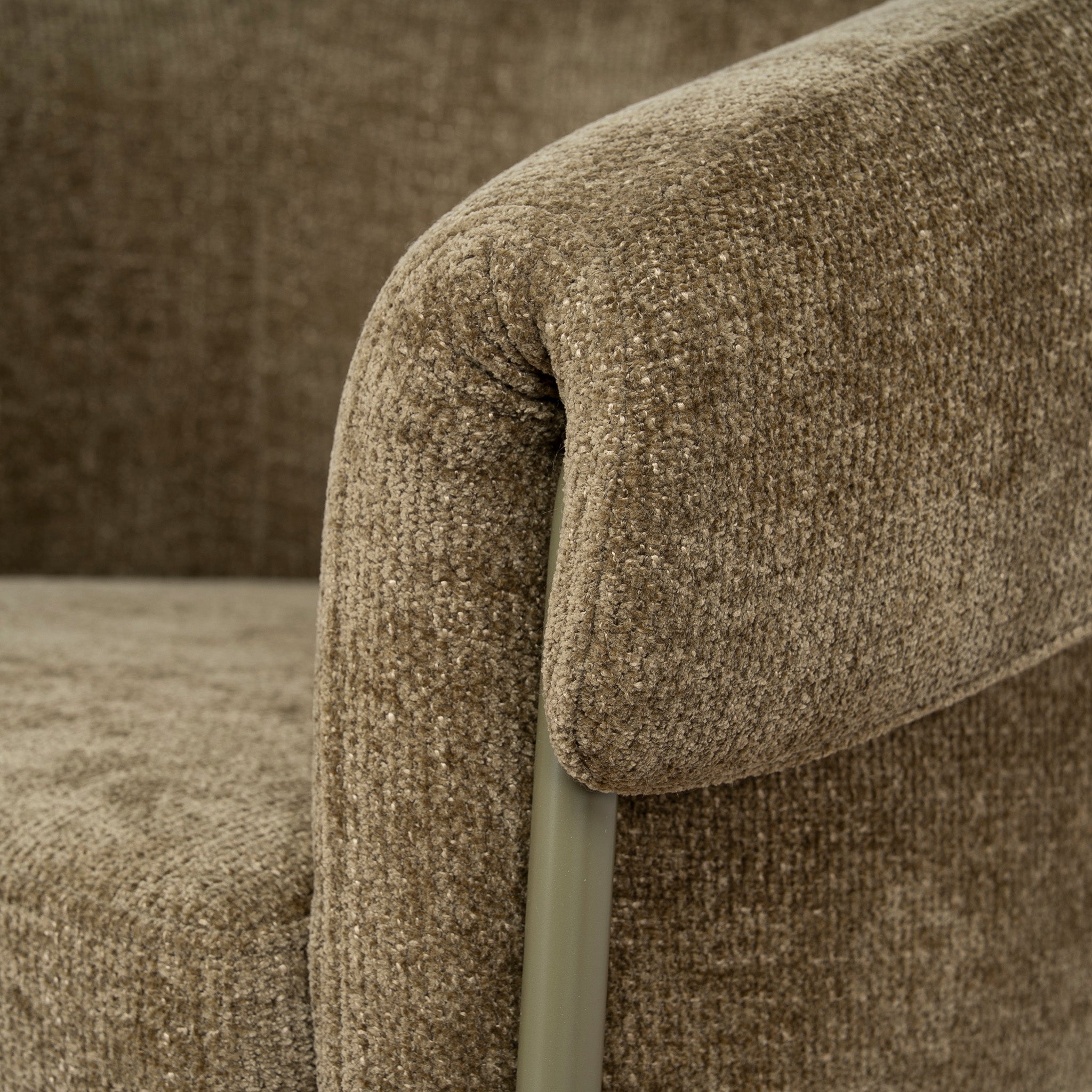 Lunaro Green Armchair - Lila Olive Armchair Cino-Core
