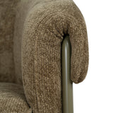 Lunaro Green Armchair - Lila Olive Armchair Cino-Core