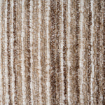 Sorello Walnut Armchair - Coconut Stripe Armchair Cino-Core