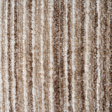 Sorello Walnut Armchair - Coconut Stripe Armchair Cino-Core