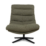 Marenzo Black Lounge Chair - Verona Olive Lounge Chair Cino-Core