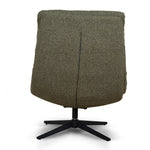 Marenzo Black Lounge Chair - Verona Olive Lounge Chair Cino-Core