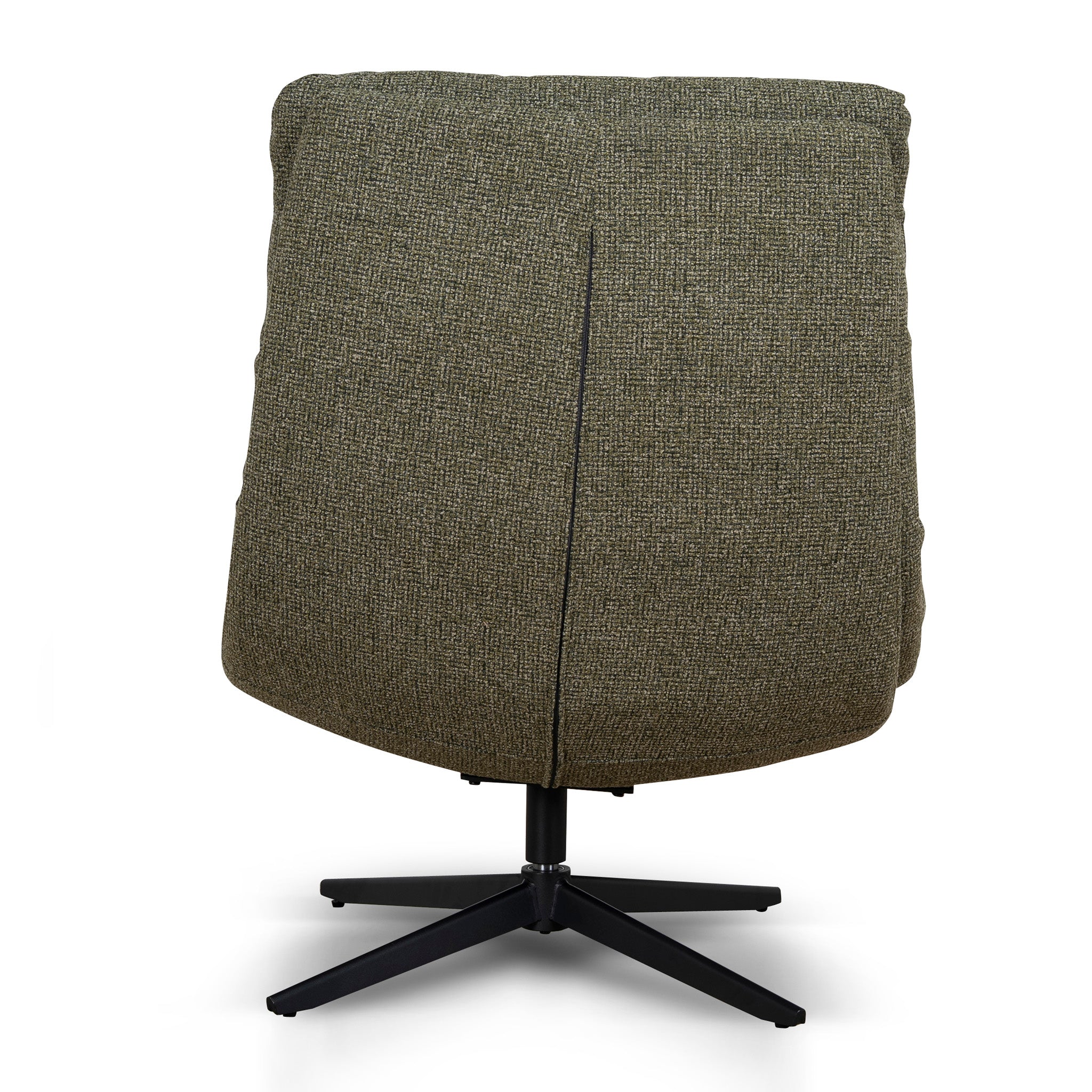 Marenzo Black Lounge Chair - Verona Olive Lounge Chair Cino-Core