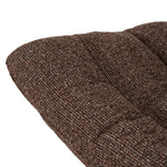 Marenzo Black Lounge Chair - Verona Cinnamon Weave Lounge Chair Cino-Core