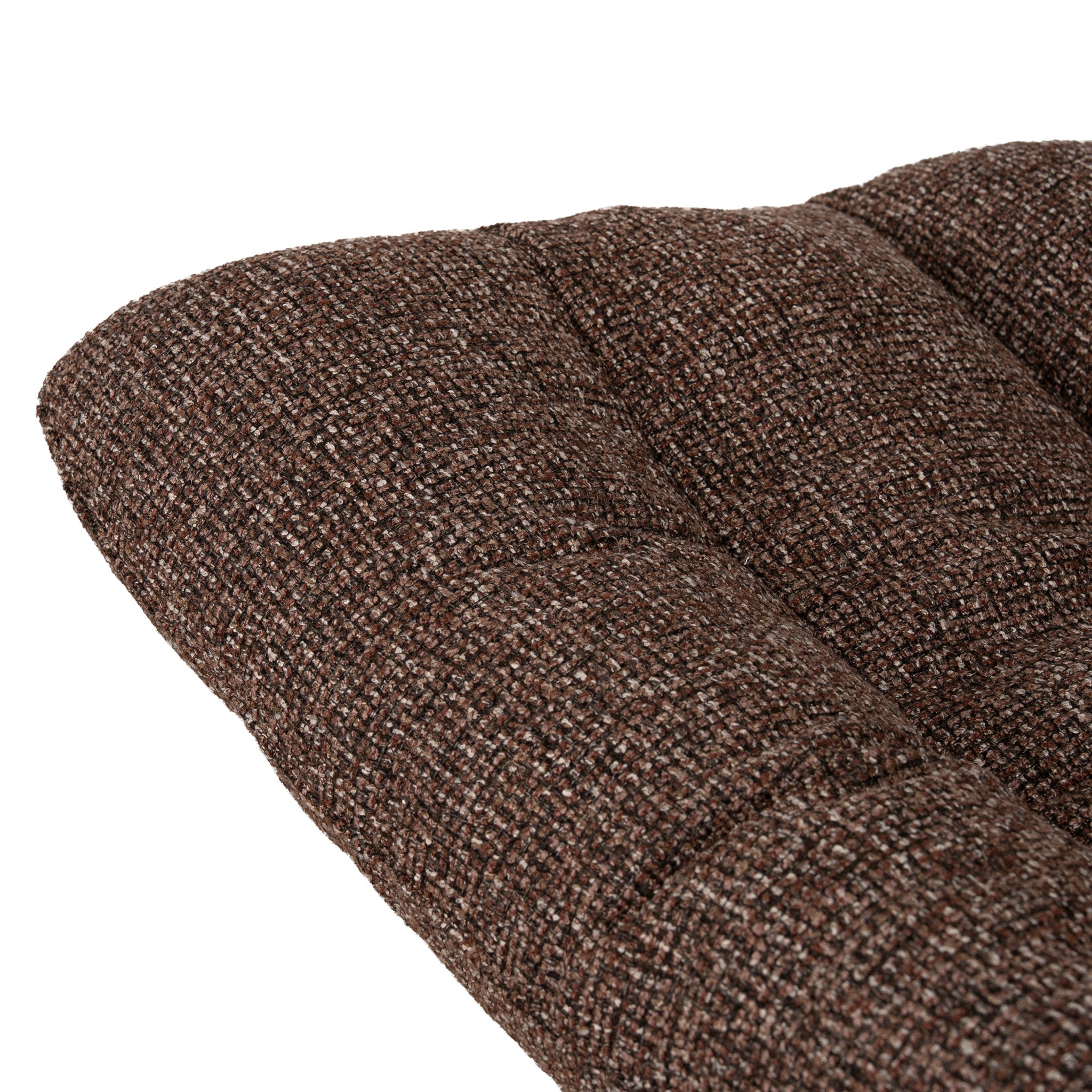 Marenzo Black Lounge Chair - Verona Cinnamon Weave Lounge Chair Cino-Core