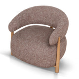 Navarro Natural Armchair - Santiago Copper Armchair Cino-Core