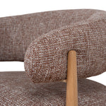 Navarro Natural Armchair - Santiago Copper Armchair Cino-Core