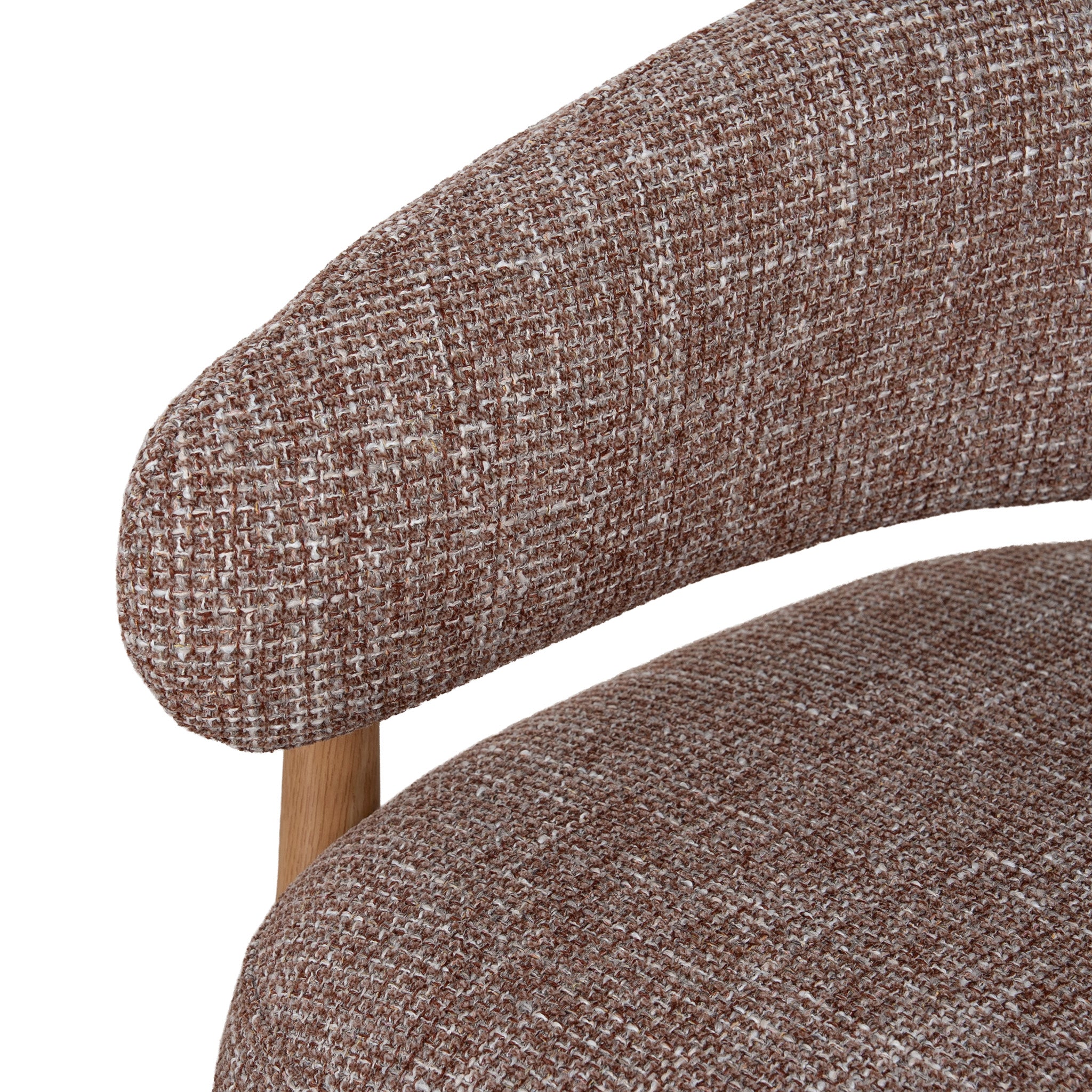 Navarro Natural Armchair - Santiago Copper Armchair Cino-Core
