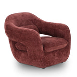 Solstice Armchair - Lila Burgundy Armchair Diro-Core