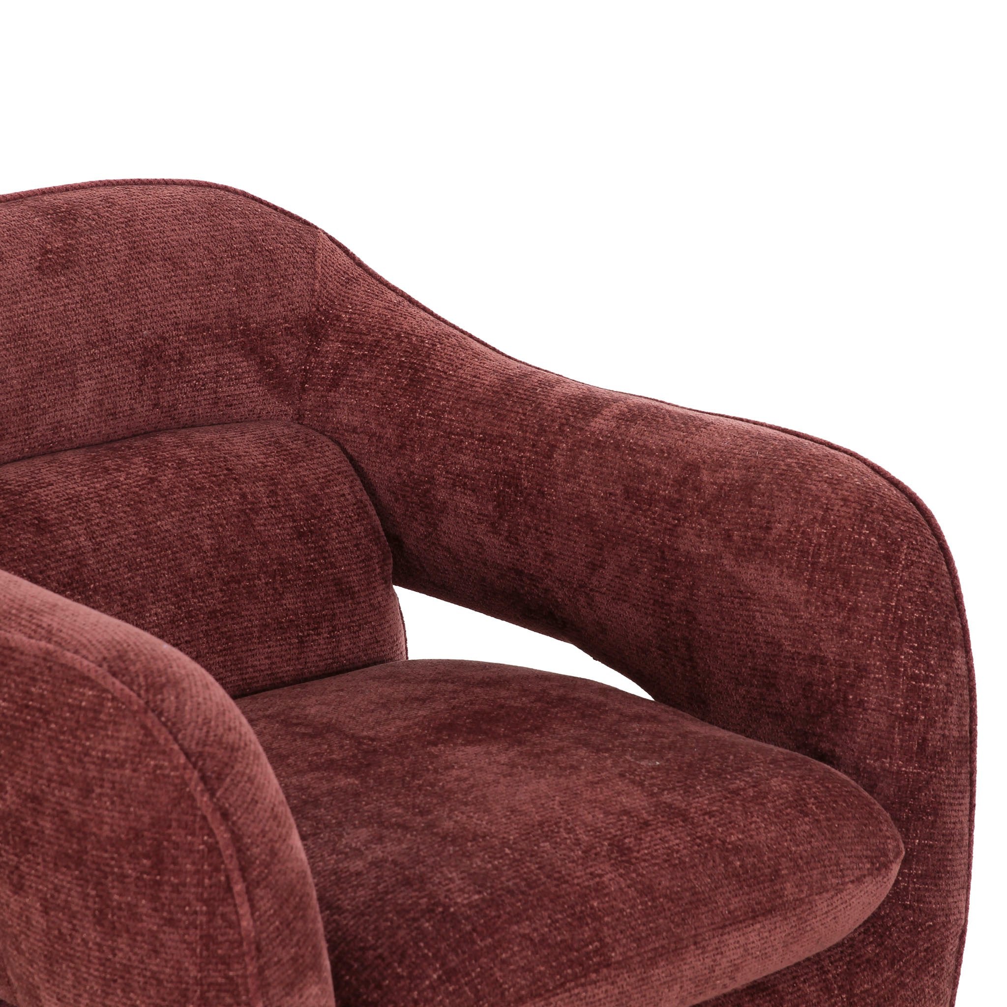 Solstice Armchair - Lila Burgundy Armchair Diro-Core