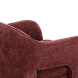 Solstice Armchair - Lila Burgundy Armchair Diro-Core