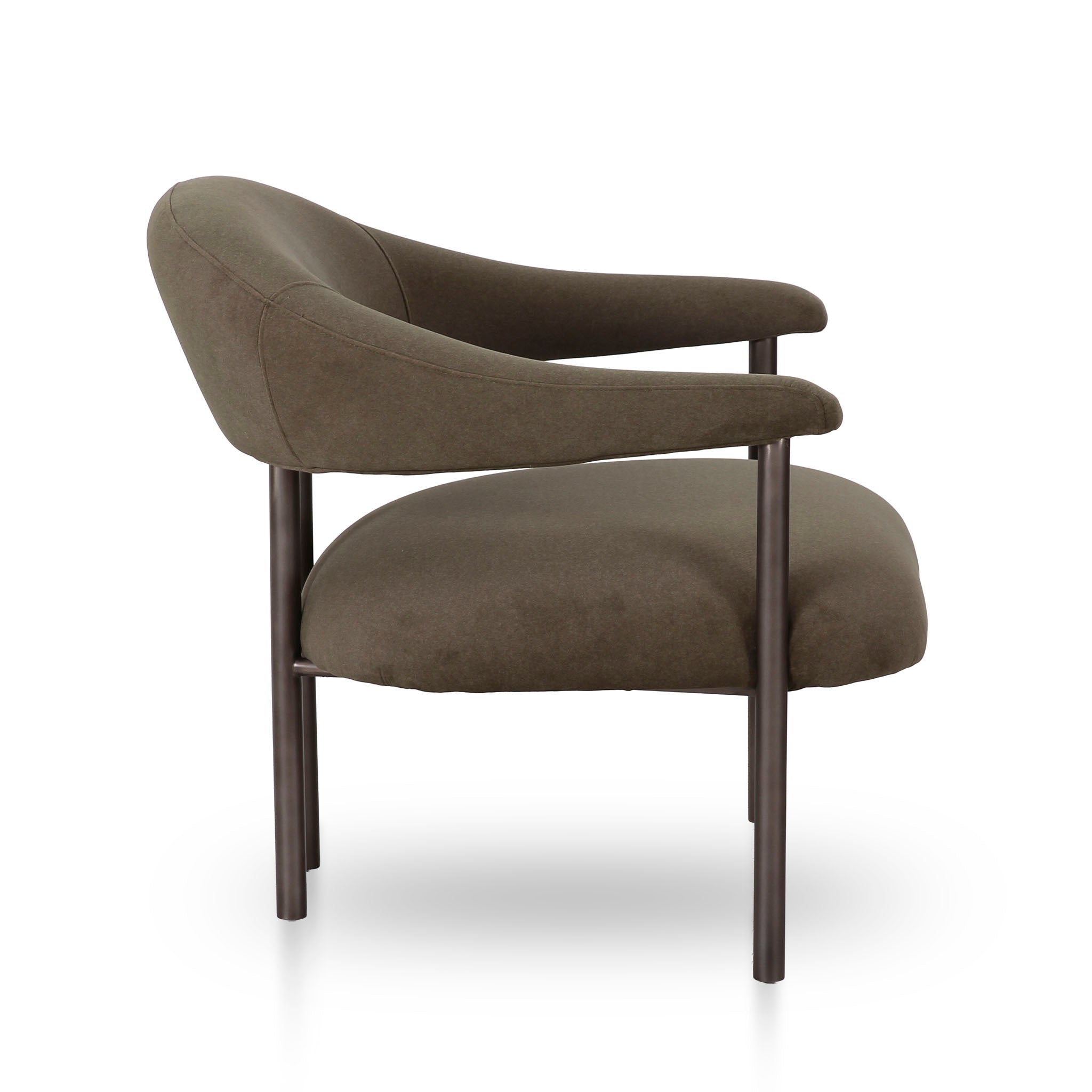 Estavion Armchair - Mohair Sage Armchair Diro-Core