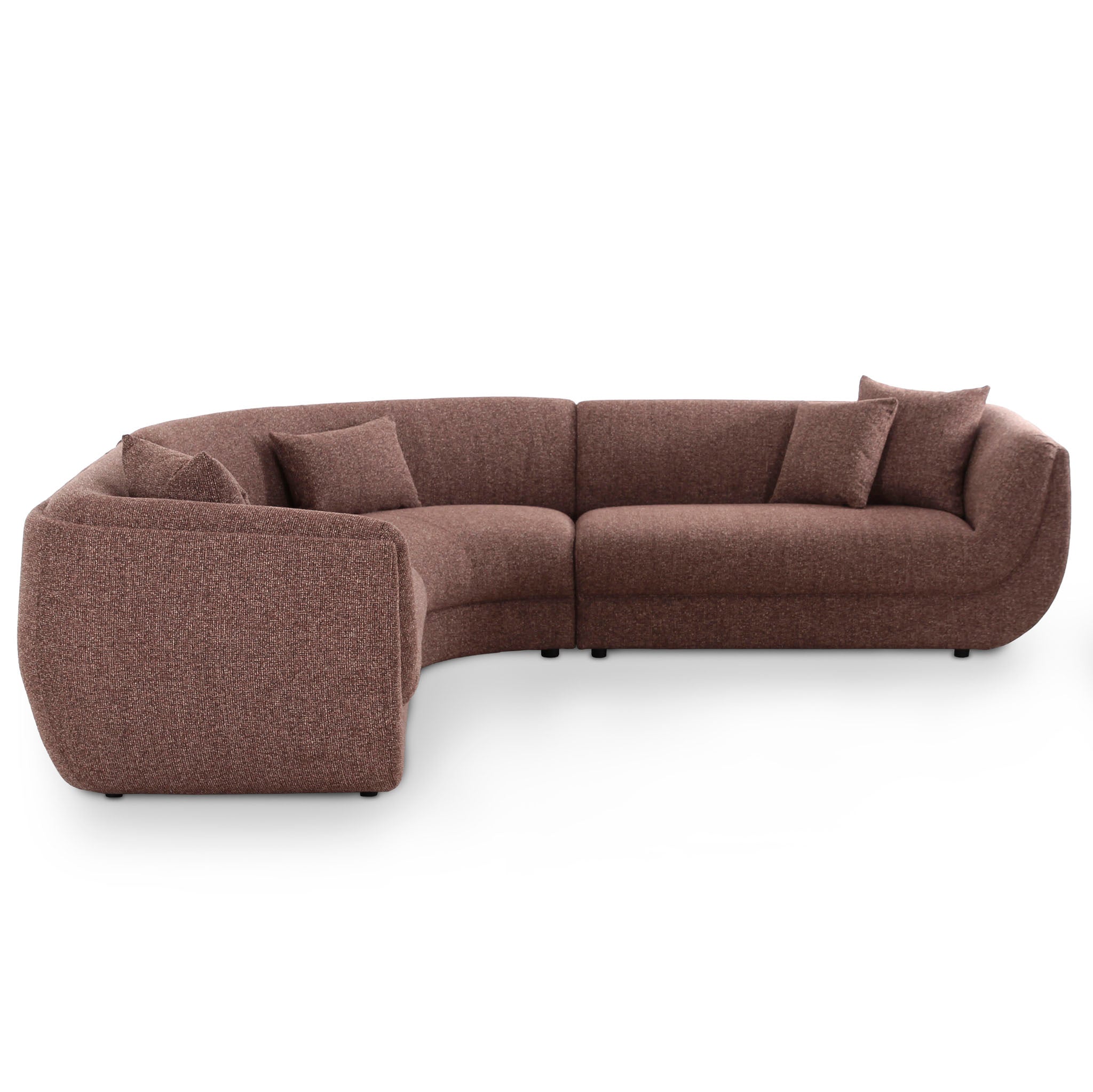 Sovariel Corner Sofa - Verona Cinnamon Weave Corner Sofa Diro-Core