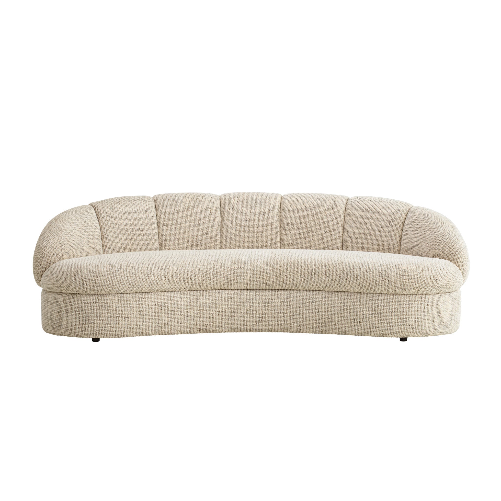Aviera 3 Seater Sofa - Honeycomb White Sofa Iggy-Core