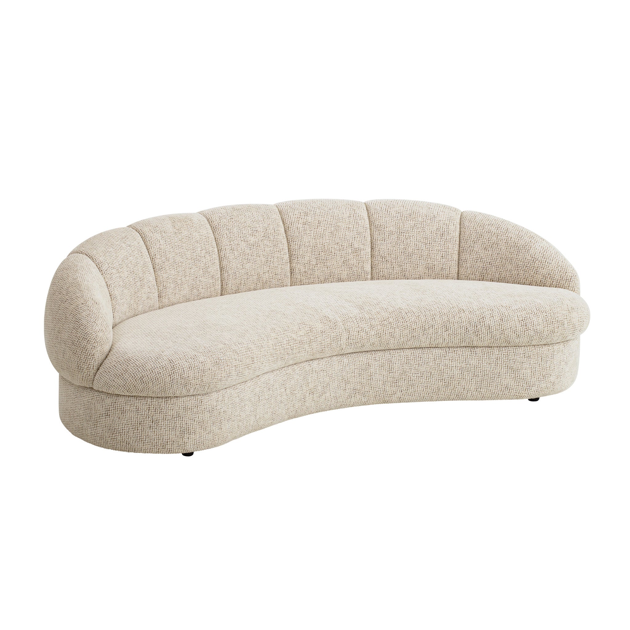 Aviera 3 Seater Sofa - Honeycomb White Sofa Iggy-Core