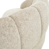 Aviera 3 Seater Sofa - Honeycomb White Sofa Iggy-Core