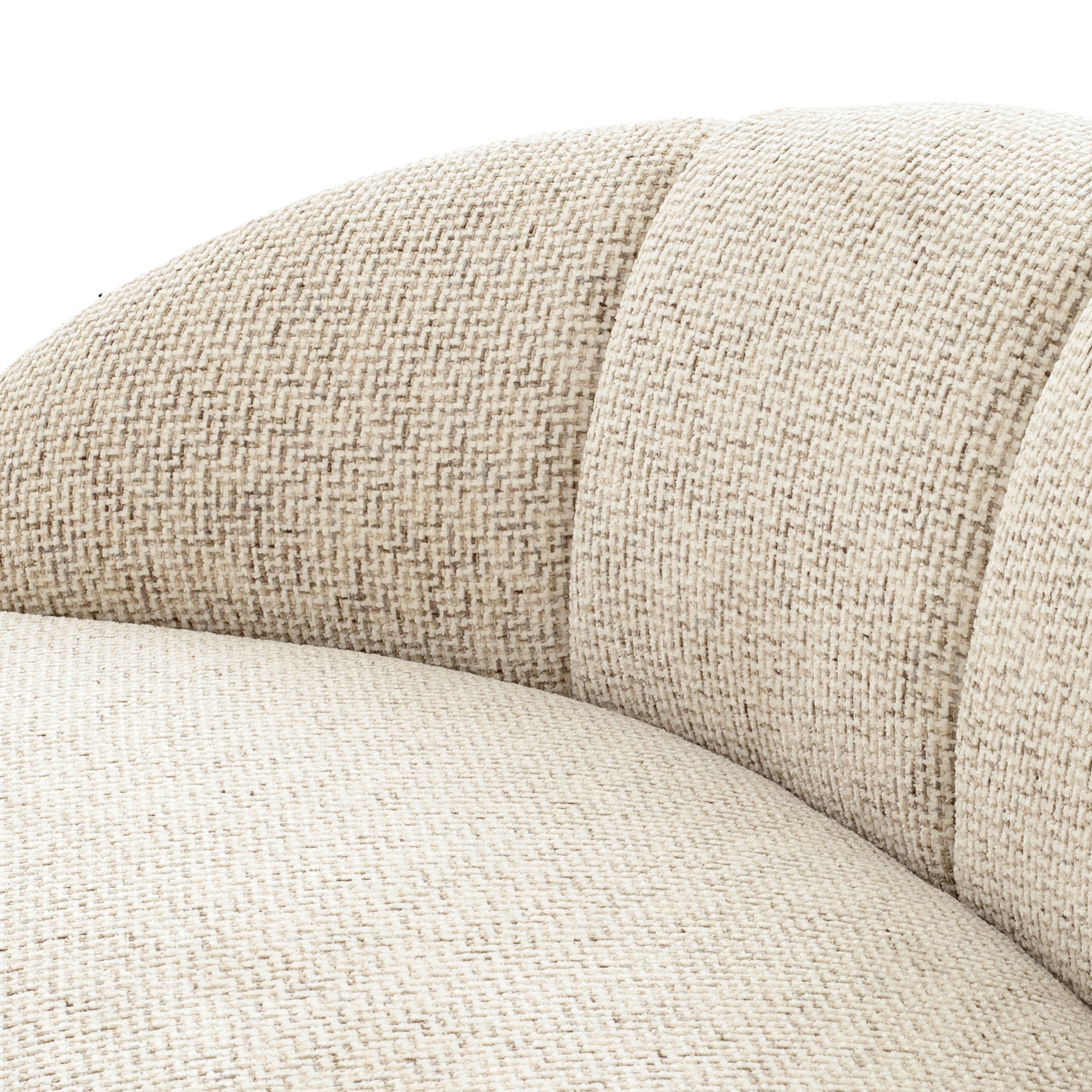 Aviera 3 Seater Sofa - Honeycomb White Sofa Iggy-Core